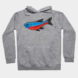 Fish - Tetras - Cardinal Tetra Hoodie